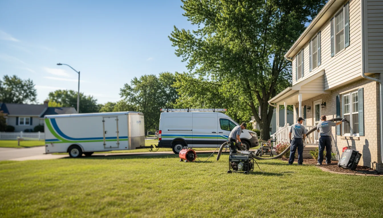 Flooded Basement Restoration And Cleanup With Repair in Saint Francis, KY near me